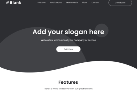 Blank One Page