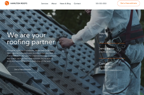 Roofing company